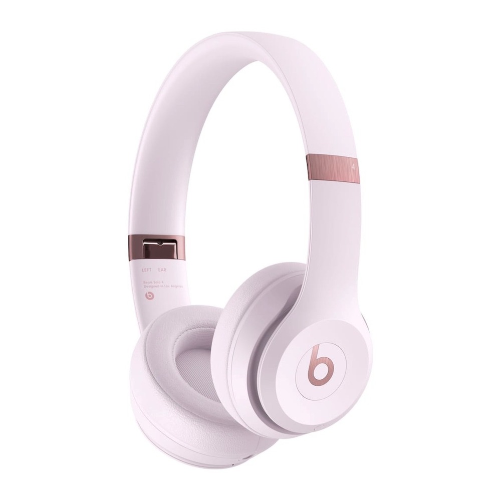 Beats Solo 4 Wireless On-Ear Bluetooth Headphones Pink Rose Gold Open Box